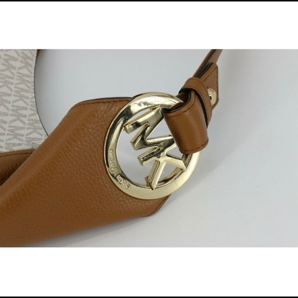 AUTHENTIC MICHAEL KORS FULTON HOBO-Large Handbag - Picture 4 of 5